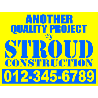 Construction Sign Templates