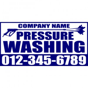 Pressure Washing Banner Templates