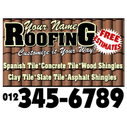 Roofing Yard Signs – Discount Yard Signs